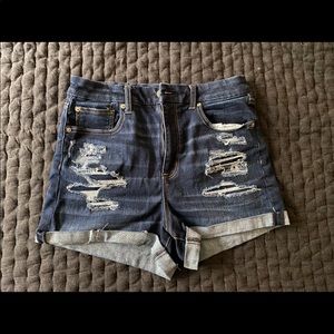 American Eagle distressed shorts